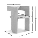 Reclaimed Elm Sculptural Accent Chair | OROA