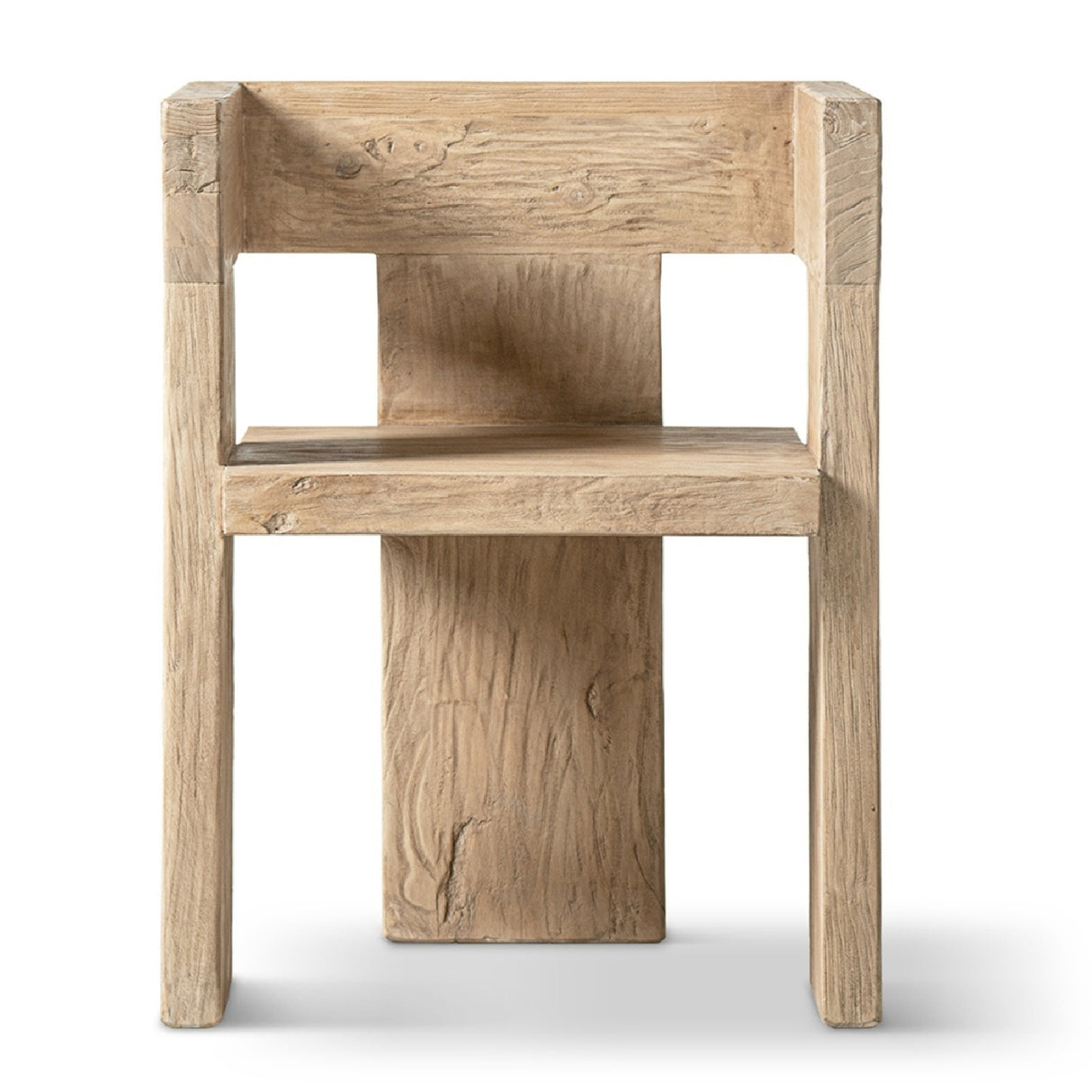 Reclaimed Elm Sculptural Accent Chair | OROA