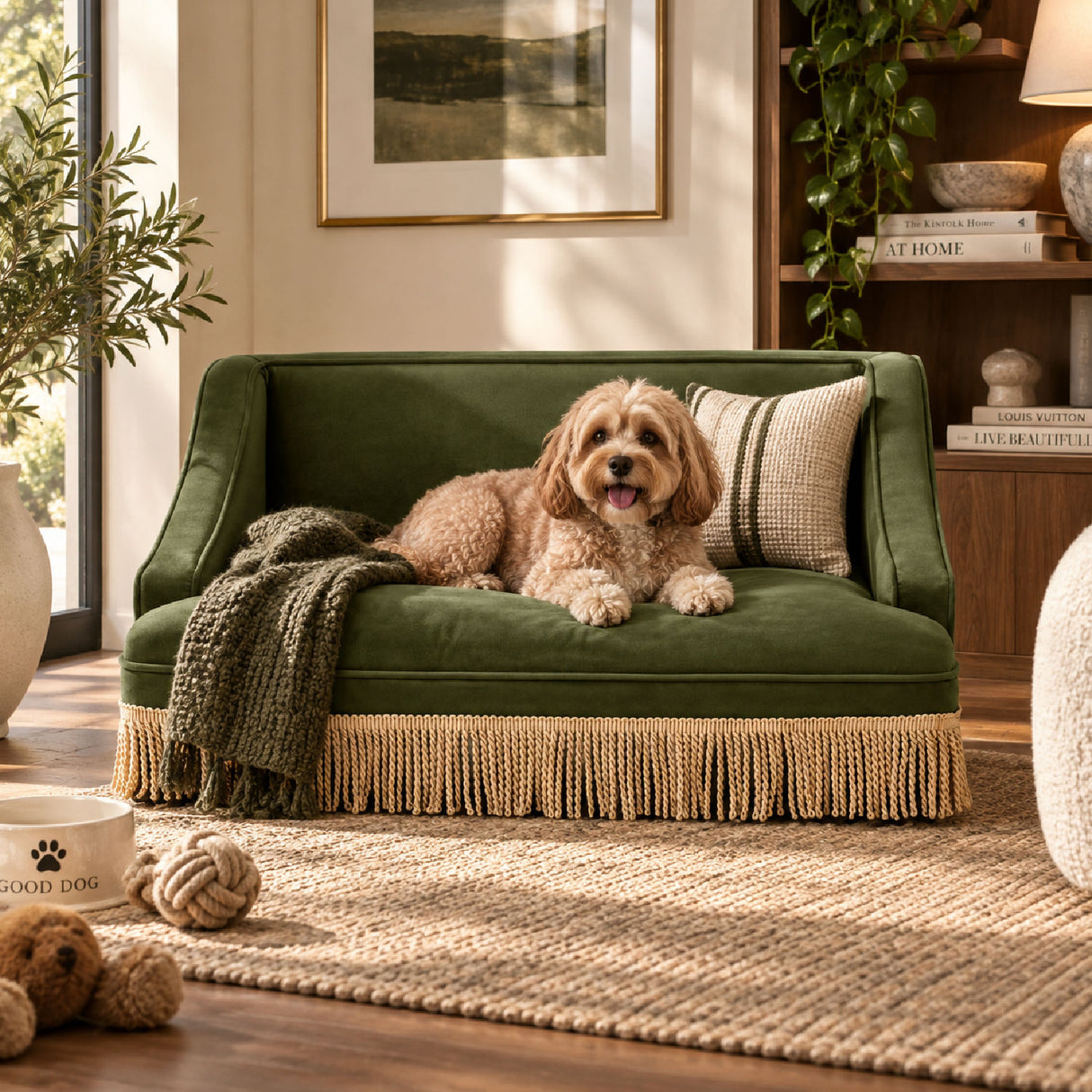 Duchess Medium Princess Pet Bed Sofa | OROA