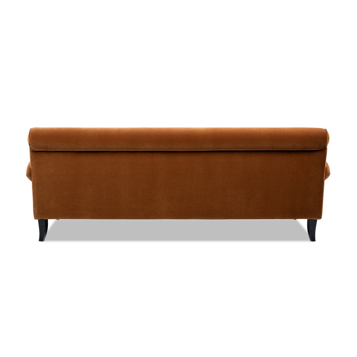 Burnt Orange Three-Cushion Tight Back Sofa | OROA