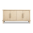 Natural Cerused Pine Wood 4-Door Sideboard | OROA - www.oroa.com