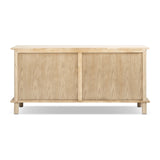 Natural Cerused Pine Wood 4-Door Sideboard | OROA - www.oroa.com