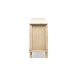 Natural Cerused Pine Wood 4-Door Sideboard | OROA - www.oroa.com