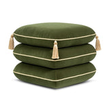 Monarch Velvet Tassel Ottoman | OROA