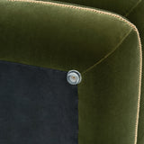 Monarch Velvet Tassel Ottoman | OROA