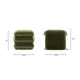 Monarch Velvet Tassel Ottoman | OROA