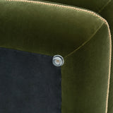Monarch Velvet Tassel Ottoman | OROA