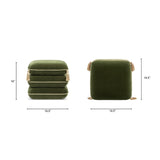 Monarch Velvet Tassel Ottoman | OROA