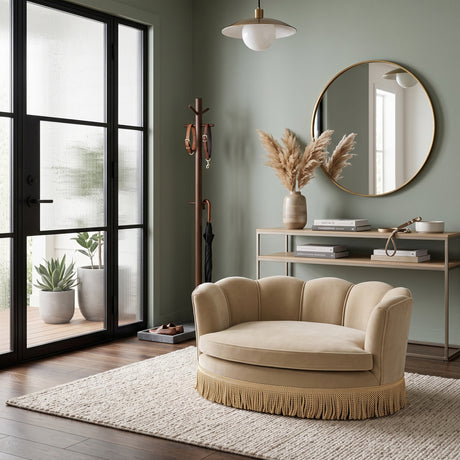 Clara Brown Velvet Pet Sofa Bed | OROA