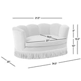 Clara Brown Velvet Pet Sofa Bed | OROA