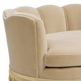 Clara Brown Velvet Pet Sofa Bed | OROA