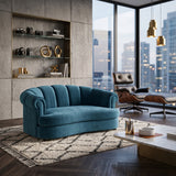 Halle Channel-Tufted Dog Sofa Bed | OROA