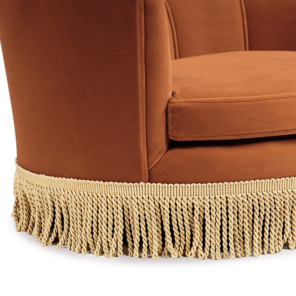 Clara Velvet Scalloped Pet Sofa Bed | OROA