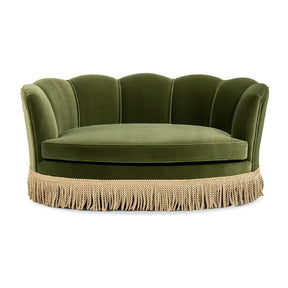 Modern European furniture - Clara Scalloped Pet Sofa Bed - www.oroa.com