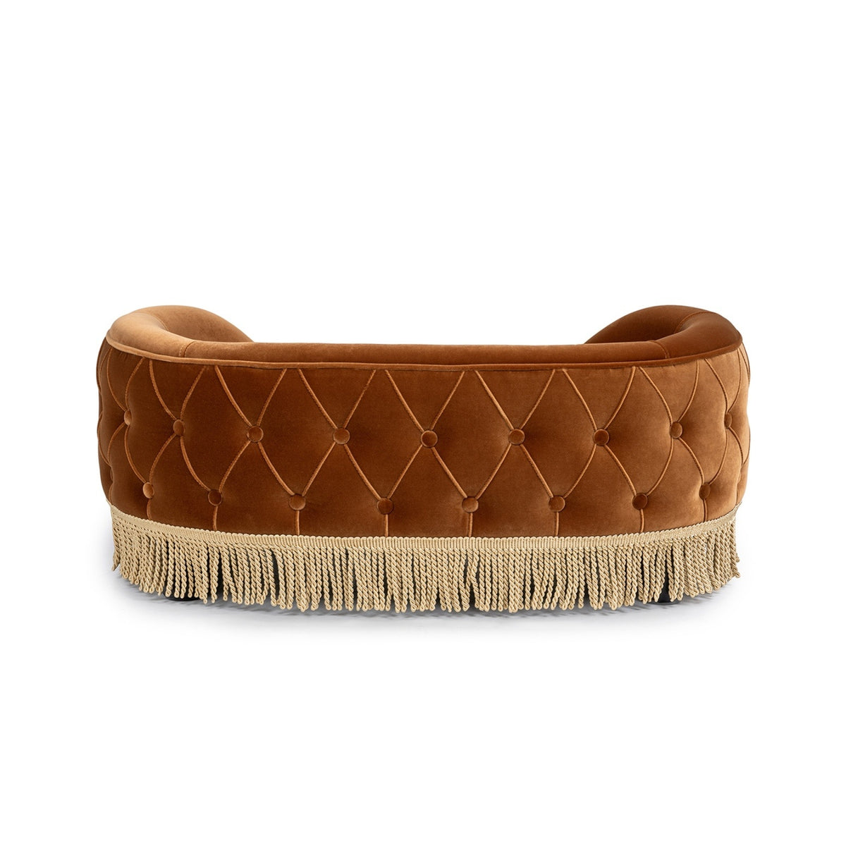 Monroe Velvet Dog Sofa Bed | OROA