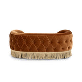 Monroe Velvet Dog Sofa Bed | OROA