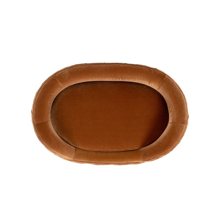 Monroe Velvet Dog Sofa Bed | OROA