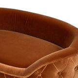 Monroe Velvet Dog Sofa Bed | OROA