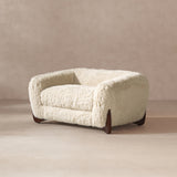 Modern European furniture - Alpine Cream Sherpa Dog Sofa Bed - www.oroa.com