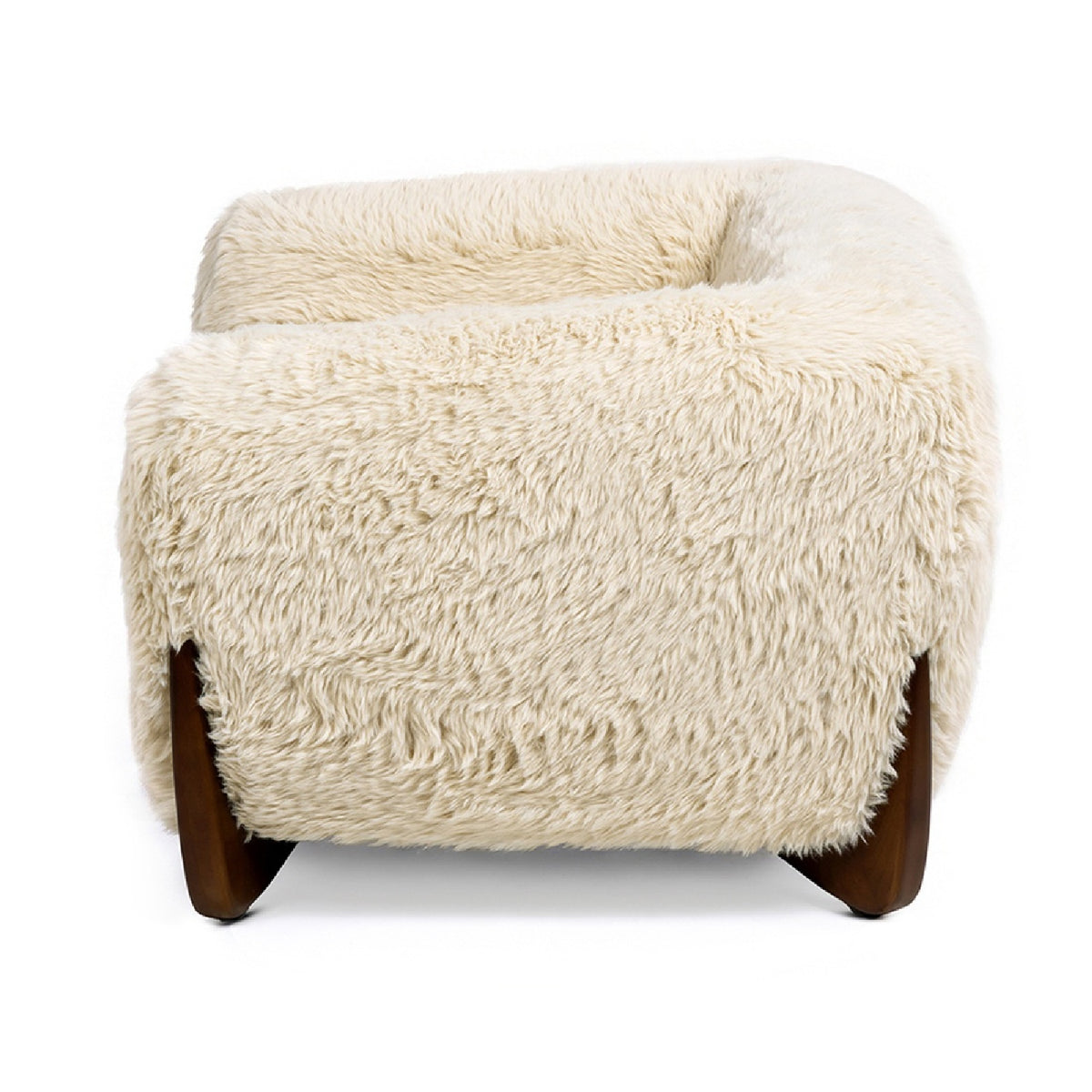 Modern European furniture - Alpine Cream Sherpa Dog Sofa Bed - www.oroa.com