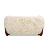 Modern European furniture - Alpine Cream Sherpa Dog Sofa Bed - www.oroa.com