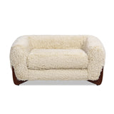 Modern European furniture - Alpine Cream Sherpa Dog Sofa Bed - www.oroa.com