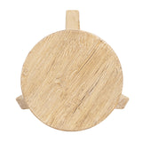 Linden Round Elm Wood Stool | OROA