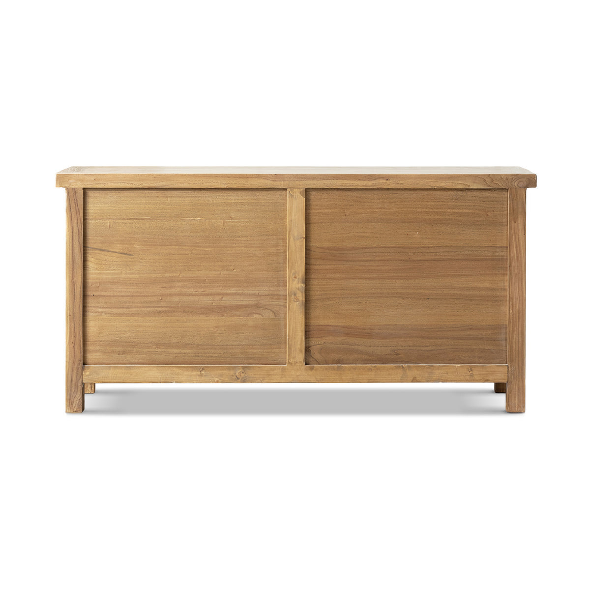 Rowan Light Natural Reclaimed Elm 4-Door Cabinet | OROA