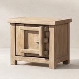 Rowan Pine Wood Side Table | OROA