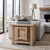 Rowan Pine Wood Side Table | OROA