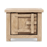 Rowan Pine Wood Side Table | OROA