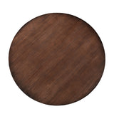 Modern European furniture - Round Reclaimed Pine Wood Coffee Table - www.oroa.com