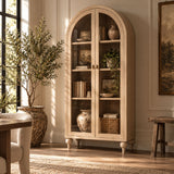 Odette Glass Door Display Cabinet | OROA