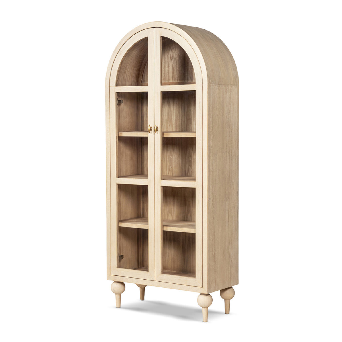 Odette Glass Door Display Cabinet | OROA