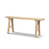 Modern European furniture - Solid Reclaimed Elm Wood Bench  - www.oroa.com
