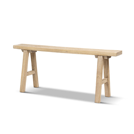 Modern European furniture - Solid Reclaimed Elm Wood Bench  - www.oroa.com