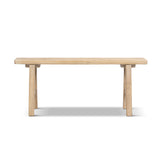 Modern European furniture - Solid Reclaimed Elm Wood Bench  - www.oroa.com