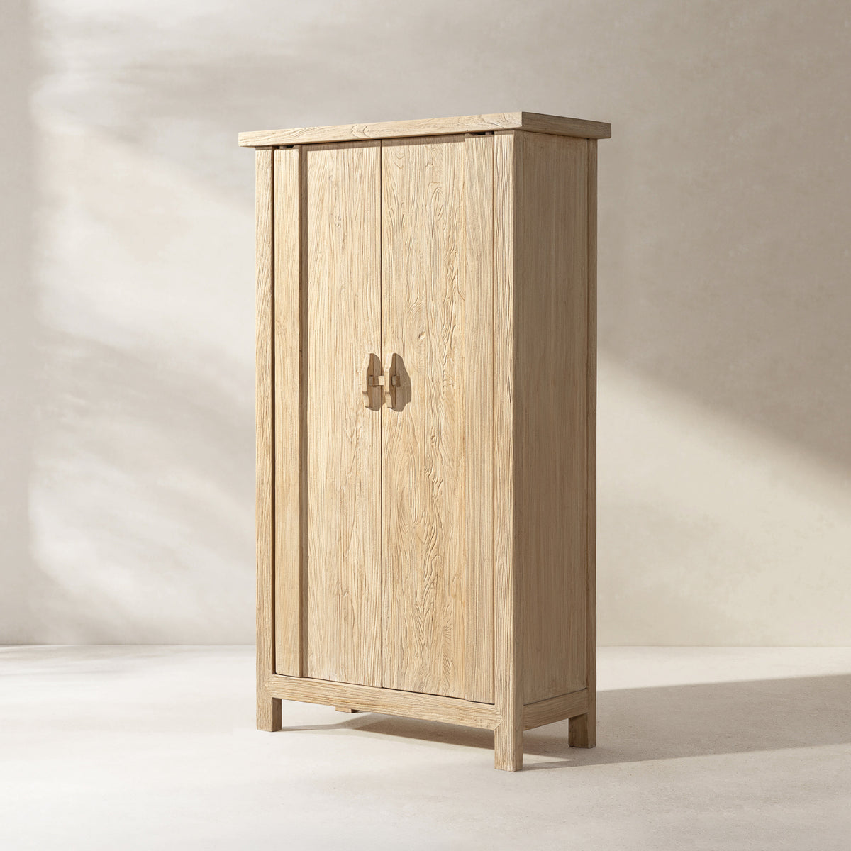 Modern European furniture - Fable Reclaimed Elm Wood 2-Door Cabinet - www.oroa.com