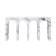 Modern European furniture - Marble-Look Engineered Stone Console Table - www.oroa.com