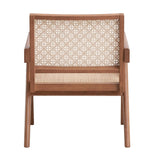Modern European furniture - Natural Velentina Rattan Accent Chair - www.oroa.com