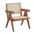 Modern European furniture - Natural Velentina Rattan Accent Chair - www.oroa.com
