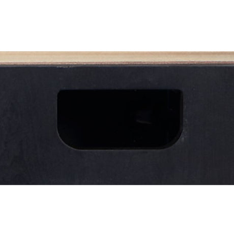 Modern European furniture - Geranio Metallic Silver Walnut Finish Console Cabinet - www.oroa.com