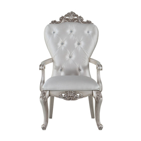 Modern European furniture - Gorsedd Cream Fabric Arm Chairs (2) - www.oroa.com
