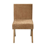 Chocolate Chenille Side Chairs (2) by OROA