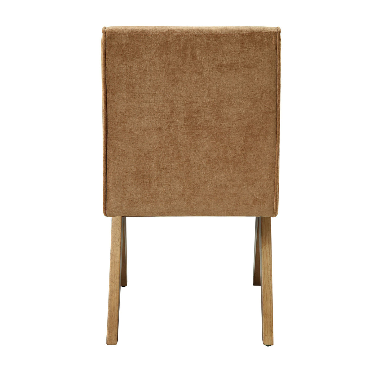 Chocolate Chenille Side Chairs (2) by OROA