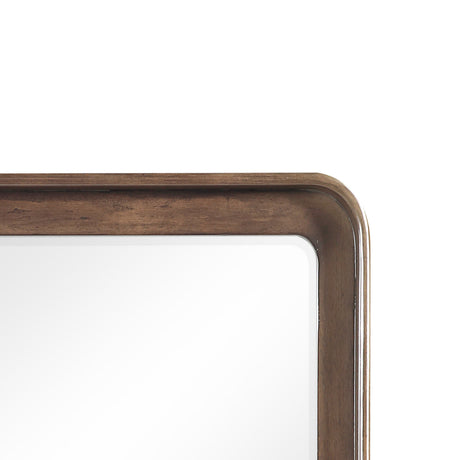 Ouida Brown and Gold Mirror | OROA