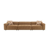 Suede Contemporary Modular Sofa | OROA