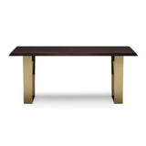 Modern European furniture - Cognac Terence Bench - www.oroa.com