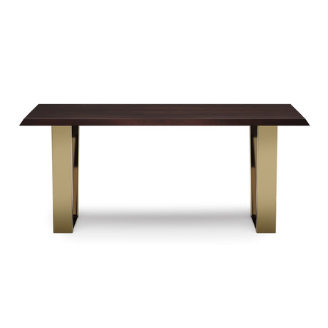 Modern European furniture - Cognac Terence Bench - www.oroa.com