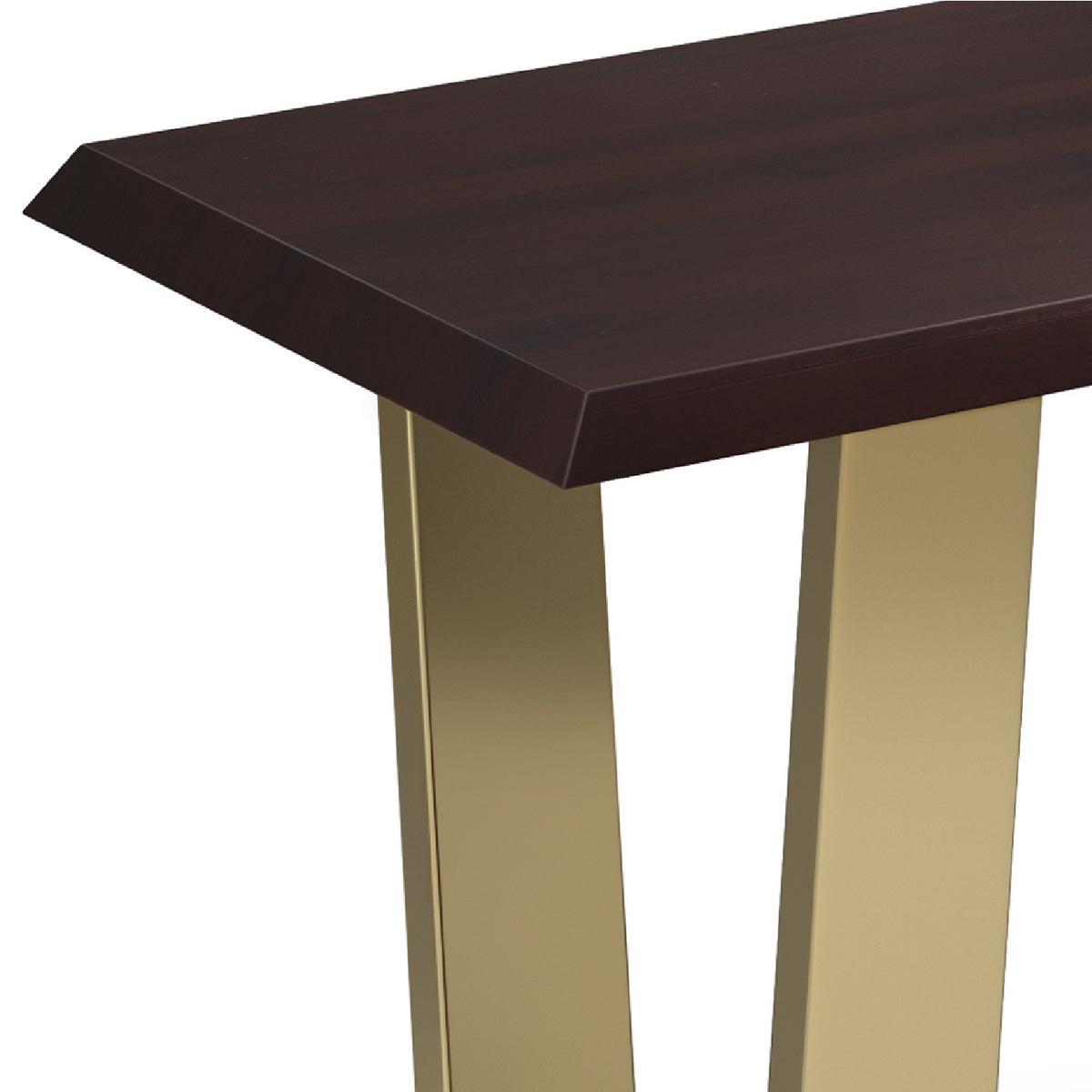 Modern European furniture - Cognac Terence Bench - www.oroa.com